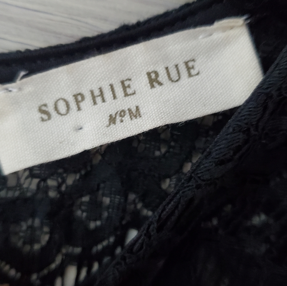 Sophie Rue top lace sleeveless medium EUC - Picture 5 of 6